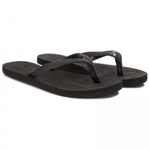 Roxy Σαγιονάρες Γυναικείες ΜΑΥΡΕΣ ARJL100673-BK3 Roxy Σαγιονάρες Γυναικείες ΜΑΥΡΕΣ ARJL100673-BK3