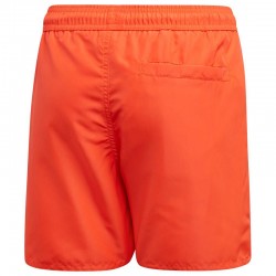 Adidas Classic Badge Of Sport Swim Shorts FL8712-ΠΟΡΤΟΚΑΛΙ ΠΑΙΔΙΚΟ ΜΑΓΙΟ