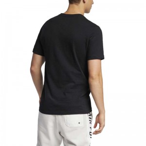 Nike Sportswear Tee Icon Futura (AR5004-010)ΑΝΔΡΙΚΟ T-SHIRT ΜΑΥΡΟ/ΛΕΥΚΟ