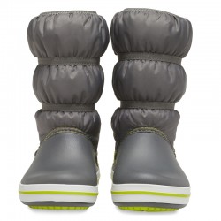 Crocs Crocband Winter Boot 206550-0GX-ΓΚΡΙ ΜΠΟΤΑΚΙ ΠΑΙΔΙΚΟ