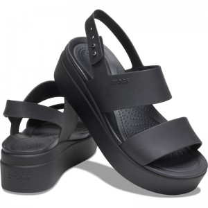 Crocs Brooklyn Low Wedge wmns black (206453-060) Crocs Brooklyn Low Wedge wmns black (206453-060)