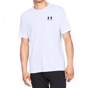 Under Armour Sportstyle Left Chest Logo (1326799-100)ΑΝΔΡΙΚΟ T-SHIRT Under Armour Sportstyle Left Chest Logo (1326799-100)ΑΝΔΡΙΚΟ T-SHIRT