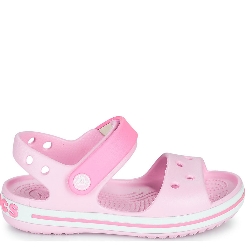 Crocs Crocband 12856-6GD ΡΟΖ ΠΑΙΔΙΚΑ ΠΕΔΙΛΑΚΙΑ