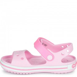 Crocs Crocband 12856-6GD ΡΟΖ ΠΑΙΔΙΚΑ ΠΕΔΙΛΑΚΙΑ