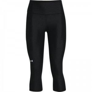 Under Armour HeatGear Armour No-Slip Waistband Capris (1365334-001)ΓΥΝΑΙΚΕΙΟ ΚΟΛΑΝ ΜΑΥΡΟ