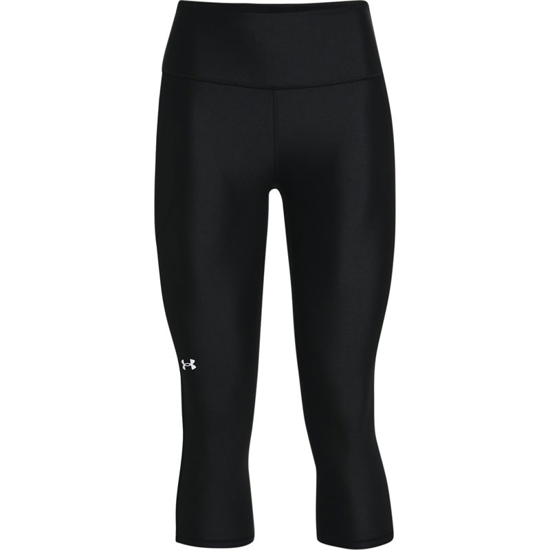 Under Armour HeatGear Armour No-Slip Waistband Capris (1365334-001)ΓΥΝΑΙΚΕΙΟ ΚΟΛΑΝ ΜΑΥΡΟ