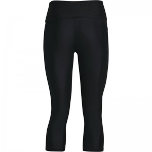 Under Armour HeatGear Armour No-Slip Waistband Capris (1365334-001)ΓΥΝΑΙΚΕΙΟ ΚΟΛΑΝ ΜΑΥΡΟ