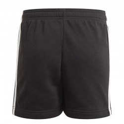 Adidas Essentials 3-Stripes Shorts GN4057-ΜΑΥΡΟ ΠΑΙΔΙΚΟ ΣΟΡΤΣ