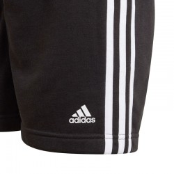 Adidas Essentials 3-Stripes Shorts GN4057-ΜΑΥΡΟ ΠΑΙΔΙΚΟ ΣΟΡΤΣ