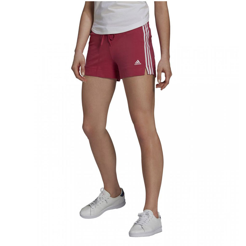 ADIDAS ESSENTIALS 3 STRIPE SHORTS (GM5530)ΡΟΖ ΣΟΡΤΣ