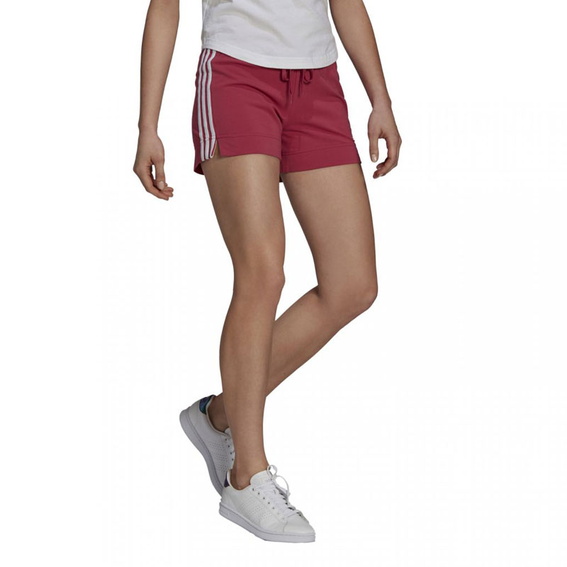 ADIDAS ESSENTIALS 3 STRIPE SHORTS (GM5530)ΡΟΖ ΣΟΡΤΣ