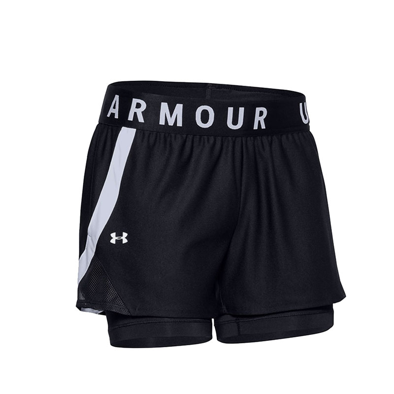 Under Armour Play Up 2-in-1 1351981-001 Black ΓΥΝΑΙΚΕΙΟ ΣΟΡΤΣ