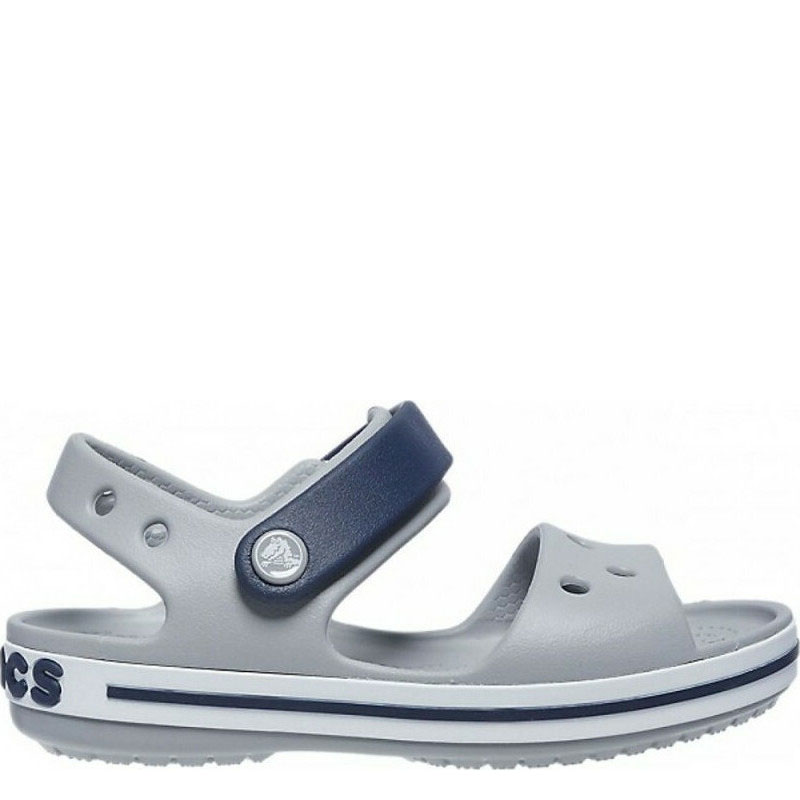 Crocs Crosband Sandal Kids 12856-01U ΓΚΡΙ ΠΑΙΔΙΚΟ ΣΑΝΔΑΛΙ