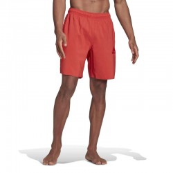 ADIDAS SOLID SWIM SHORTS (GQ1092)ΚΟΚΚΙΝΟ ΜΑΓΙΟ