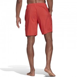 ADIDAS SOLID SWIM SHORTS (GQ1092)ΚΟΚΚΙΝΟ ΜΑΓΙΟ