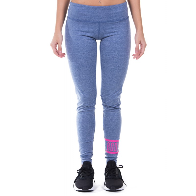 BODY ACTION WOMEN LEGGINGS CEAL/PINK Αθλητικό Κολάν