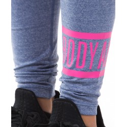 BODY ACTION WOMEN LEGGINGS CEAL/PINK Αθλητικό Κολάν