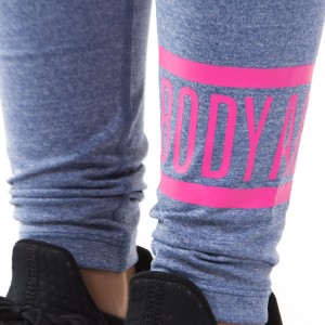 BODY ACTION WOMEN LEGGINGS CEAL/PINK Αθλητικό Κολάν BODY ACTION WOMEN LEGGINGS CEAL/PINK Αθλητικό Κολάν