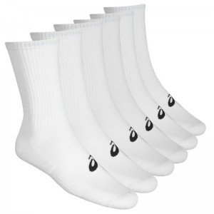 ASICS ΚΑΛΤΣΕΣ ΛΕΥΚΕΣ  6PKK CREW SOCK (141802-0001)6 ΖΕΥΓΗ ASICS ΚΑΛΤΣΕΣ ΛΕΥΚΕΣ  6PKK CREW SOCK (141802-0001)6 ΖΕΥΓΗ
