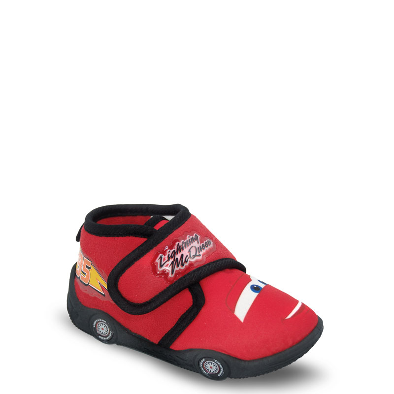 DISNEY Home slipper (high cut) cars ΚΟΚΚΙΝΟ D5010104T-ΚΟΚΚΙΝΟ