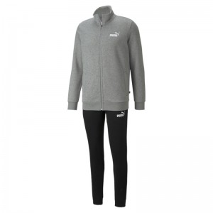 Puma Tracksuit Men Clean Gray - 585841-03 Puma Tracksuit Men Clean Gray - 585841-03