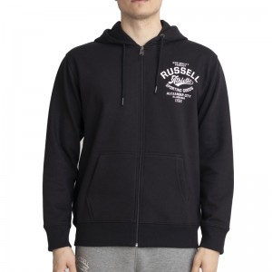 RUSSELL SPORTING GOODS-ZIP THROUGH HOODY  ΑΝΔΡΙΚΗ ΖΑΚΕΤΑ ΜΑΥΡΗ A1-016-2-099-IO-BLACK RUSSELL SPORTING GOODS-ZIP THROUGH HOODY  ΑΝΔΡΙΚΗ ΖΑΚΕΤΑ ΜΑΥΡΗ A1-016-2-099-IO-BLACK