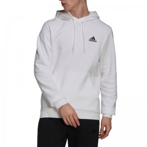 Adidas Essentials  FEELCOZY HOODIE (H12211)Ανδρικό Φούτερ με Κουκούλα και Τσέπες Λευκό Adidas Essentials  FEELCOZY HOODIE (H12211)Ανδρικό Φούτερ με Κουκούλα και Τσέπες Λευκό