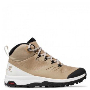 Salomon Outsnap CSWP Μποτάκι WATERPROOF Μπεζ (414411) Salomon Outsnap CSWP Μποτάκι WATERPROOF Μπεζ (414411)