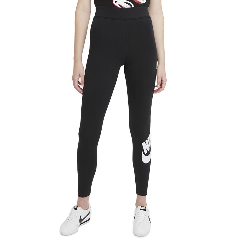 Nike Essential Αθλητικό Γυναικείο Μακρύ Κολάν Ψηλόμεσο Μαύρο