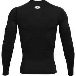 UNDER ARMOUR HG  Comp LS LONGSLEEVE SHIRT (1361524-001)ΜΑΥΡΟ