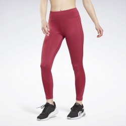 Reebok Workout Ready Γυναικείο Μακρύ Κολάν Μπορντό (GV0843)