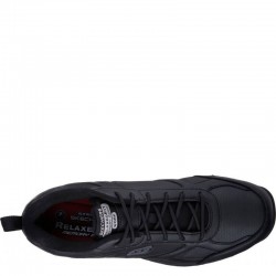 Skechers Dighton SR (77111-BLK) ΜΑΥΡΟ ΑΝΤΙΟΛΙΣΘΗΤΙΚΟ ΠΑΠΟΥΤΣΙ