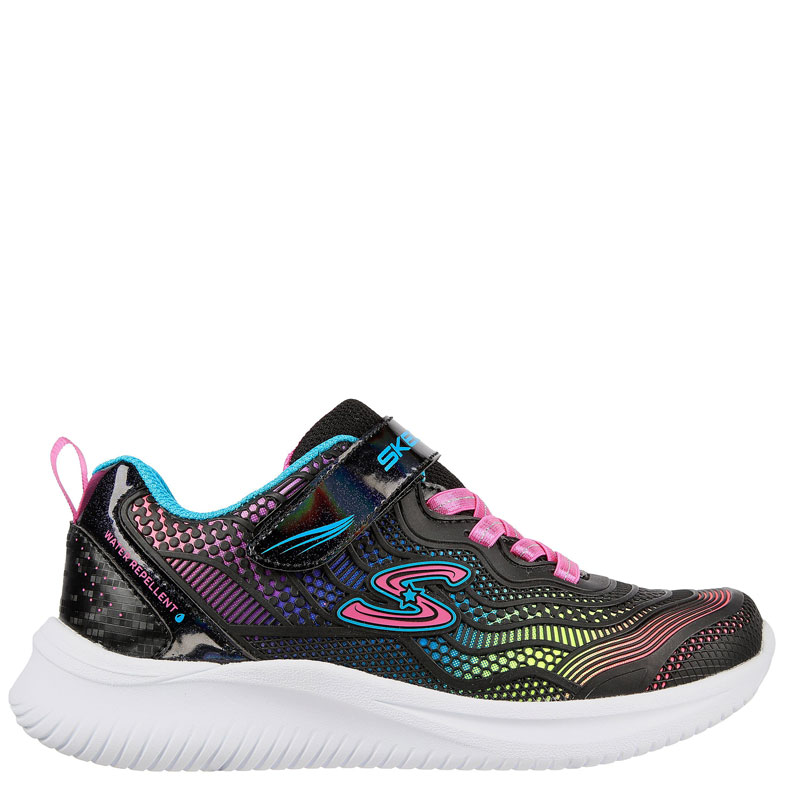 Skechers Jumpsters Water Repellent (302433L-BKMT) ΜΑΥΡΑ ΠΑΙΔΙΚΑ ΠΑΠΟΥΤΣΙΑ