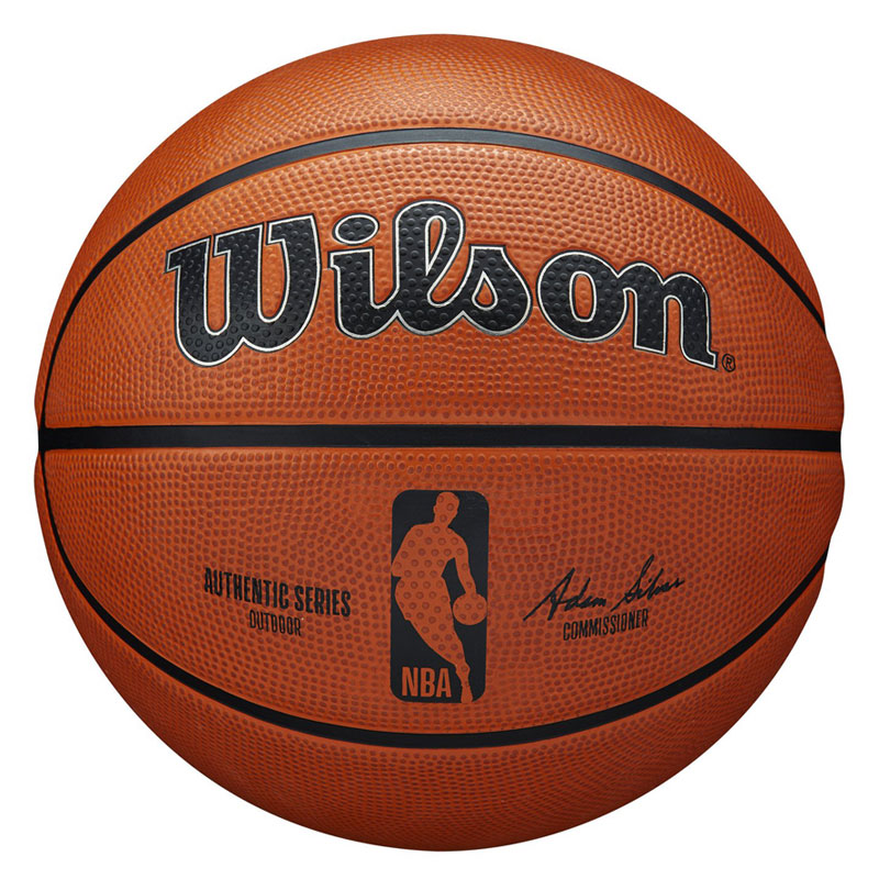 Wilson NBA Authentic Series (WTB7300XB07)ΜΠΑΛΑ ΜΠΑΣΚΕΤ SIZE 7 ΠΟΡΤΟΚΑΛΙ